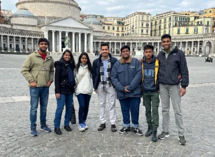 Our Students in Naples Italy